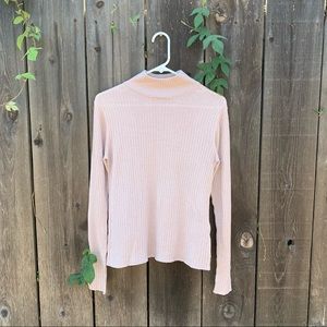 Bik Bok Mock Neck Long Sleeve Top
